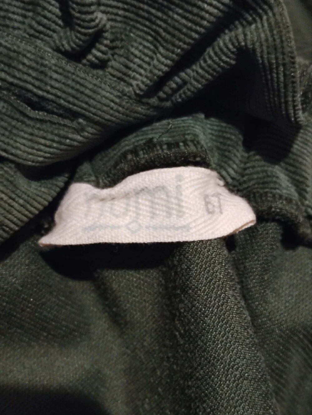 Numi Ruffle Pinafore Skirt in Deep Green for Kids